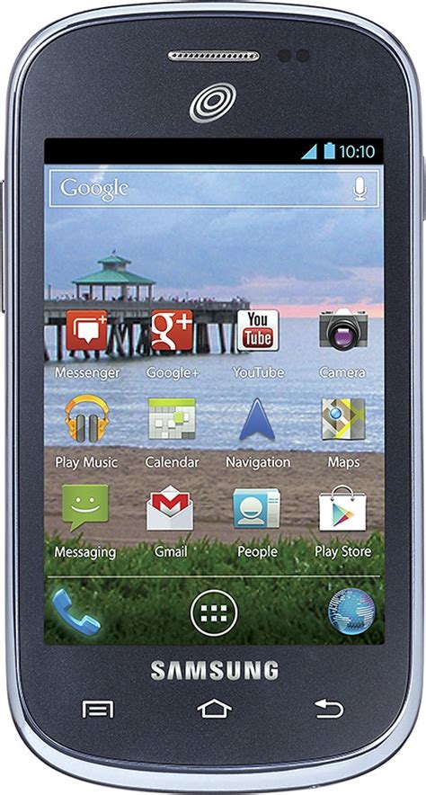 Best Buy Net10 Samsung Galaxy Discover No Contract Cell Phone Gray