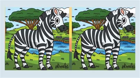 Brain Teaser Picture Puzzle Only A Genius Can Find The Differences In Less Than Seconds