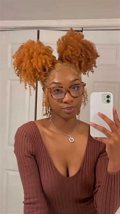 cute natural hairstyles 🧡 being lexie kay natural hair styles natural hair styles for