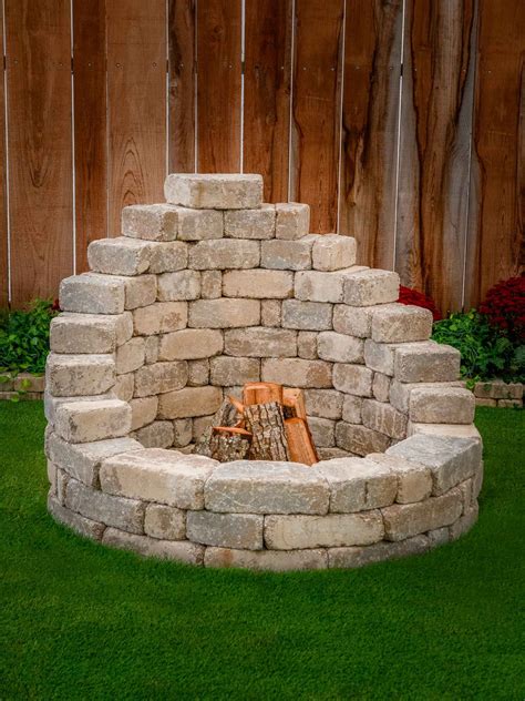 Diy Stone Fire Pit Kit A Perfect Addition To Your Backyard Scott Trend