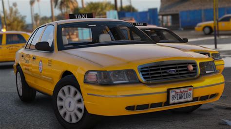 Los Santos Downtown Cab Co Crown Victoria Taxi - GTA5-Mods.com