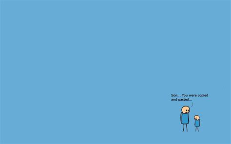 Minimalistic Funny Cyanide And Happiness Wallpaper Cute Laptop
