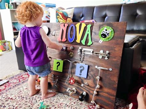 35 Cool And Easy Diy Busy Boards For Toddlers Shelterness