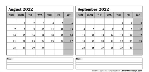April 2022 Calendar Sept