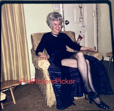 Original Vintage Photo Slide Mature Woman Bathing Suit Legs Feet 1950s Fashion 17 49 Picclick