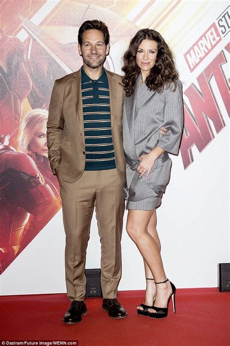 Evangeline Lilly And Paul Rudd Attend Ant Man And The Wasp Photocall Evangeline Lilly Paul Rudd