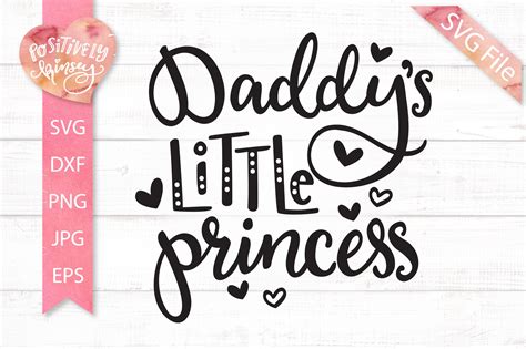 daddy s little princess svg cute daddy s girl svg for girl 1243900