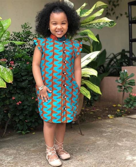 Pin By Anita Issahaku On Kiddies Pradise African Dresses For Kids