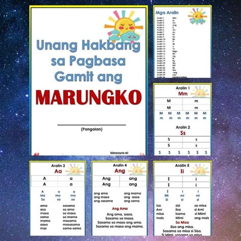 Araling Unang Hakbang Sa Pagbasa Gamit Ang Marungko Approach Images And Photos Finder