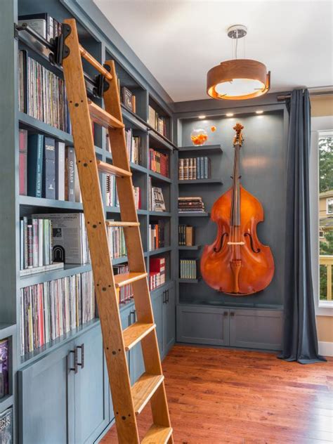 Beautiful Blue Home Library Nook Was Once A Disused Corner Harmony