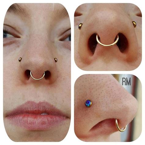 Invertedlabretjewelry Septum Piercing Labret Piercing Nose Jewelry