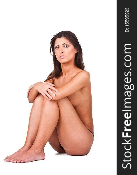 Sitting Nude Woman Free Stock Images Photos