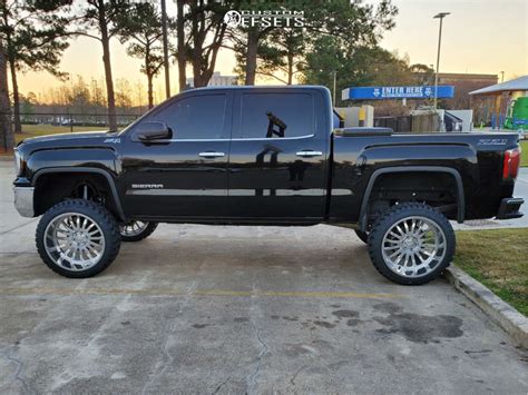 2017 Gmc Sierra 1500 With 24x14 76 Cali Offroad Summit And 35135r24
