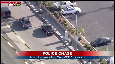 Full Chase Coverage 3 Hour Police Chase Through La And Orange Counties