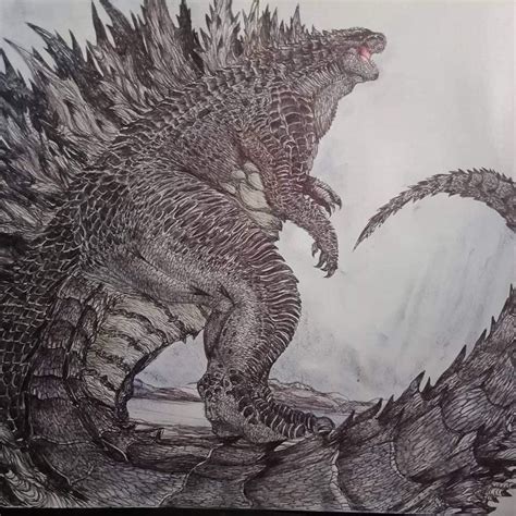 Godzilla Gojira Prehistoric Creatures Kaiju Lizard Kong Dinosaur