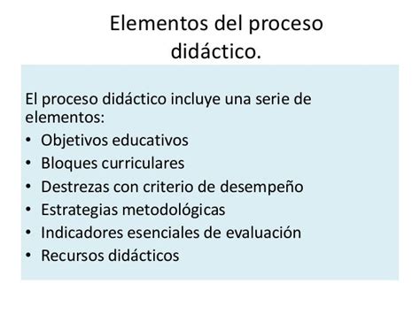 Df Blog Tarea Unidad Iii Componentes Del Proceso De Enseñanza Aprendizaje