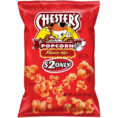 Chesters Flamin Hot Popcorn 45 Oz