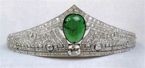 Luxarazzi 101 Emerald Art Deco Tiara
