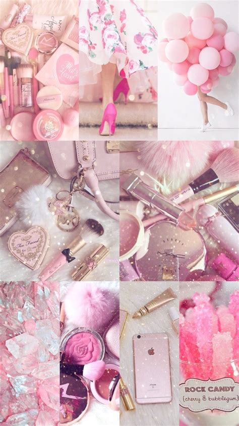 Cute Girly Collage Iphone Wallpaper 3d Iphone Wallpaper 2023