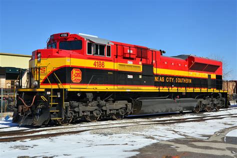 Kcs Sd70ace 4186 Kansas City Mo — Trainspo