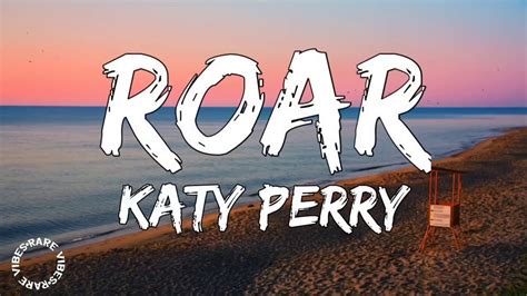 Roar Lyrics Katy Perry Youtube