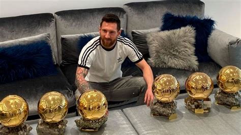 El Exorbitante Valor Que Tienen Los 7 Balones De Oro De Lionel Messi