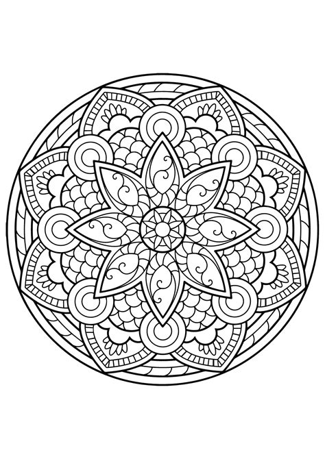 I am new to zentangle. Livre De Coloriage Mandala | Imprimer et Obtenir une Coloriage Gratuit Ici