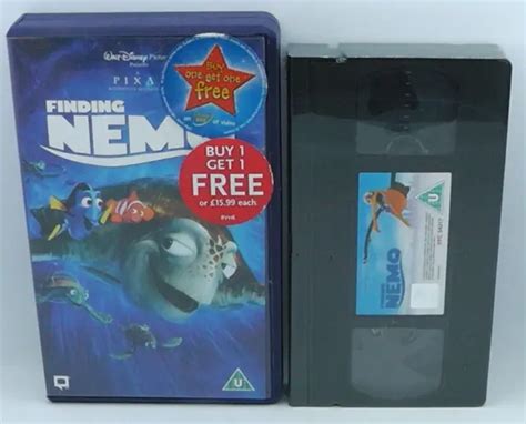 FINDING NEMO 2004 VHS Video Tape Cassette PAL TAPE SEALED 7 99
