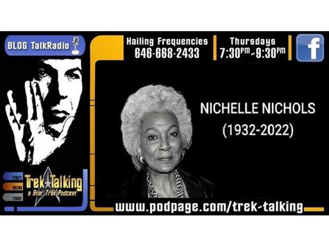 We Say Goodbye To Trailblazer Nichelle Nichols Trek Talking