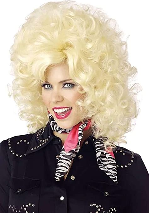 California Costumes Womens Country Western Diva Wig Blonde One Size