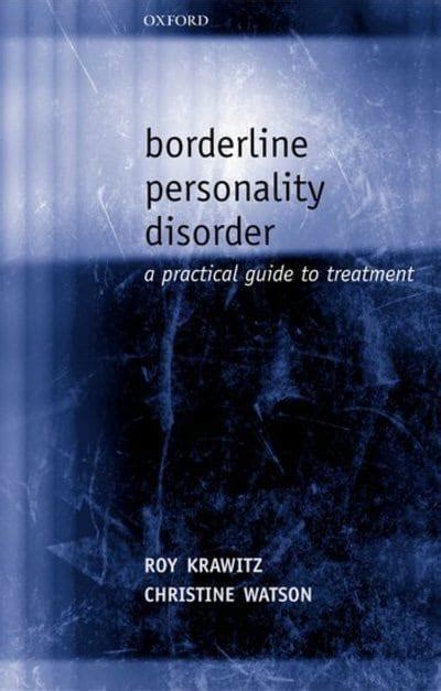 Borderline Personality Disorder Roy Krawitz 9780198520672
