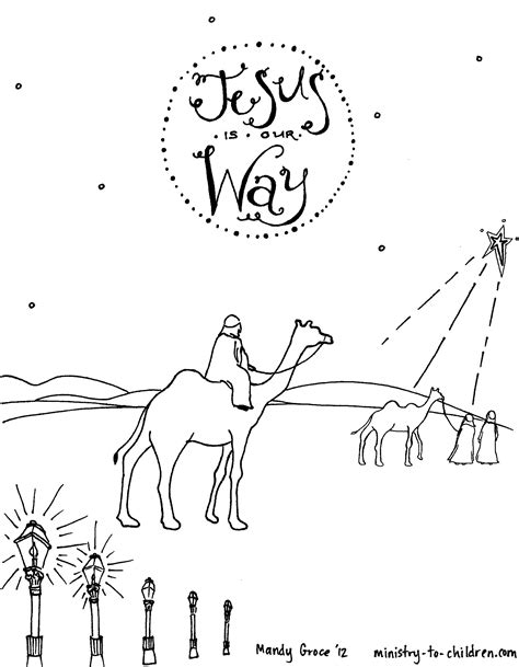 Advent Coloring Pages & Activities for Kids - Sunday School Works