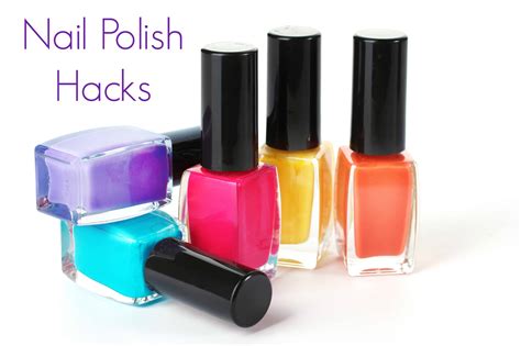 If you're short on time, want to save money, or don't want to make a trip to a professional manicurist, doing your nails however, most nail products have a high concentration of almond or jojoba oil, so try looking at the ingredients, then. Nail Polish Hacks | Skip To My Lou