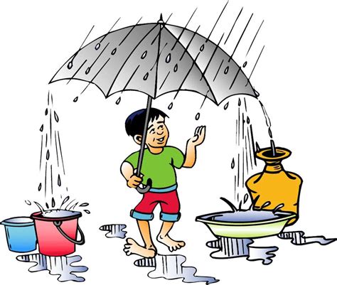 Save Water Cartoon Images