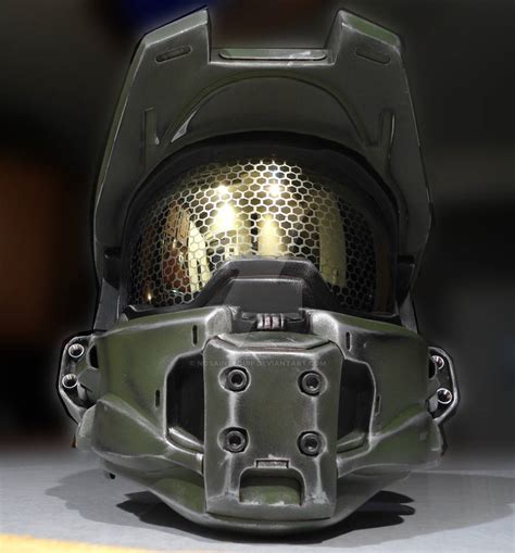 Halo 4 Master Chief Helmet By Nosaintequip On Deviantart