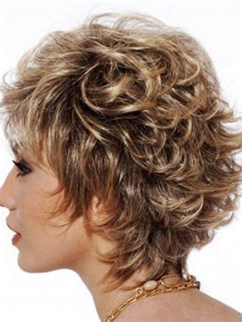 This simple yet creative messy short shaggy hairstyle looks good in any face shape. 15 Ideas of Short Shaggy Hairstyles for Curly Hair