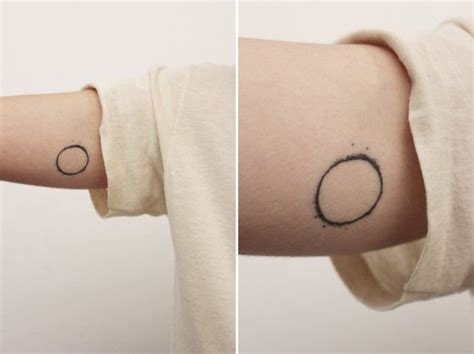 20 Minimalist Tattoos For The Design Lover Homemade Tattoos Circle