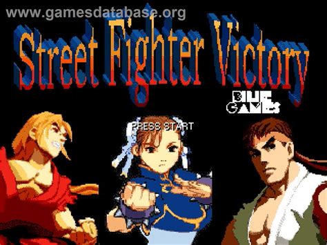 Street Fighter Victory Openbor Artwork Title Screen