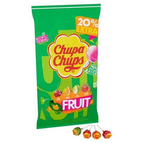 Chupa Chups 120 Fruit Lollipops 1440g Bb Foodservice