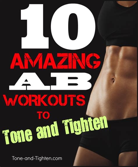 10 Of The Best At Home Ab Workouts Tone And Tighten