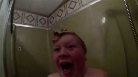 Dad Pranks Son With Shower Scare Youtube