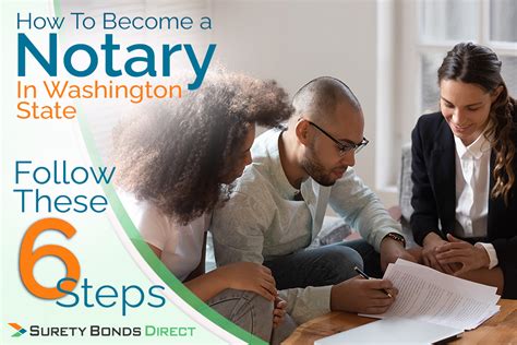 How To Become A Notary In Washington State Follow 6 Steps