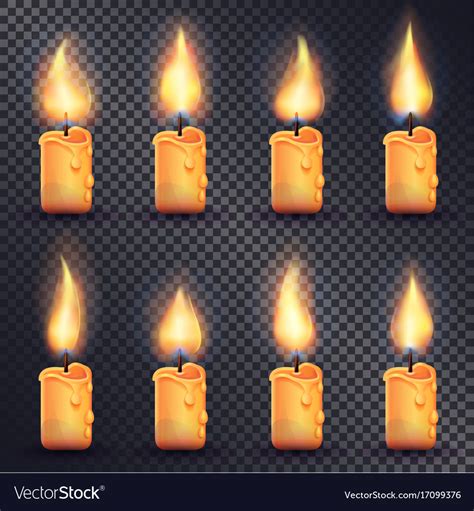 Transparent Candle  Animated Img Re