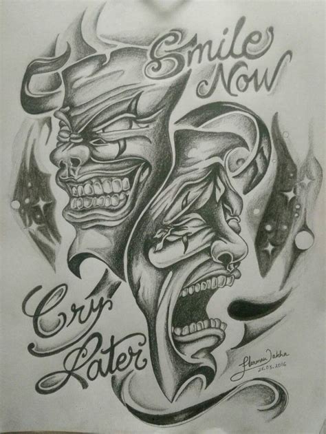 Laugh Now Cry Later Sketches At Paintingvalley Com Explore Collection