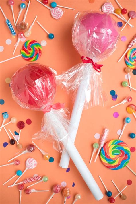 Giant Lollipop Favors Diy