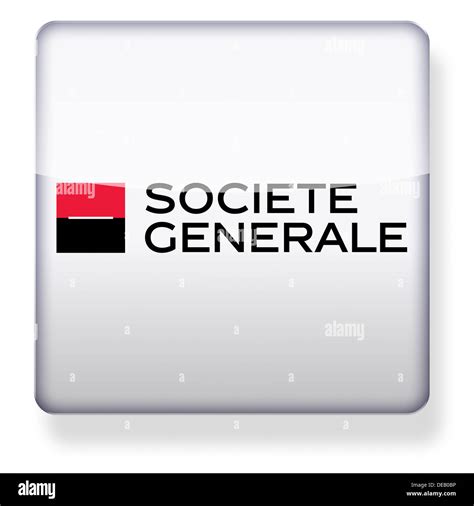 Logo Société Générale Comme Une Icône De Lapplication Chemin De