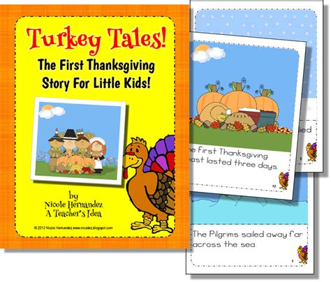 Turkey Tales The First Thanksgiving Story For Little Kids! | The first