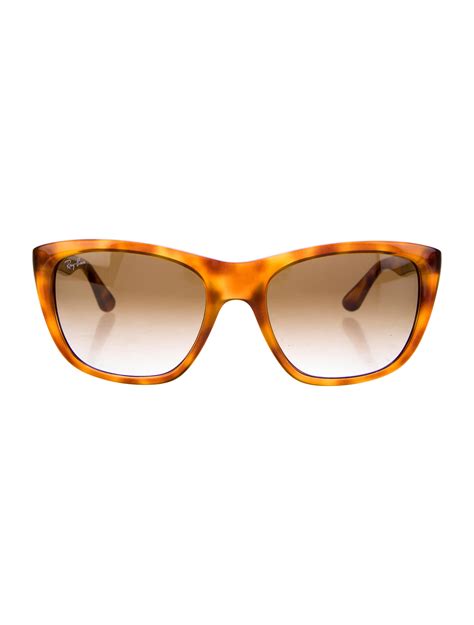 ray ban tortoiseshell cat eye sunglasses accessories wrx24384 the realreal