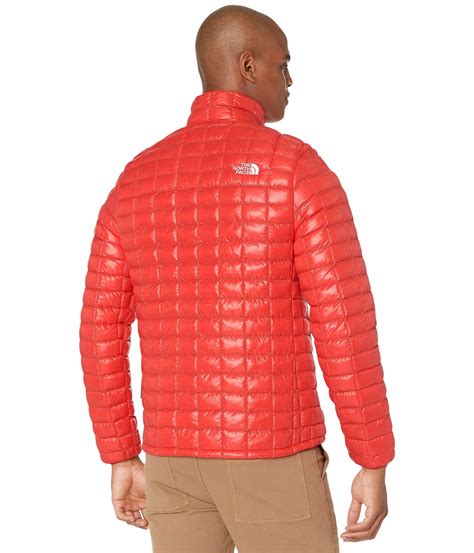 The North Face Synthetic Thermoball Eco Jacket In Red For Men Lyst