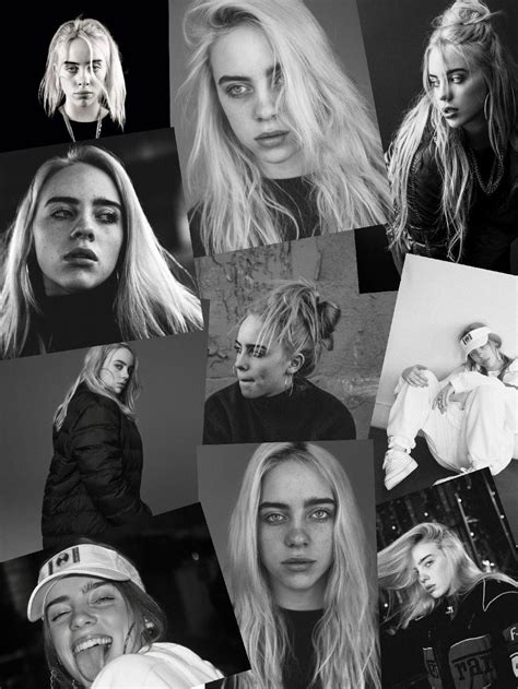 Billie Eilish Collage Wallpapers Top Free Billie Eilish Collage Backgrounds Wallpaperaccess